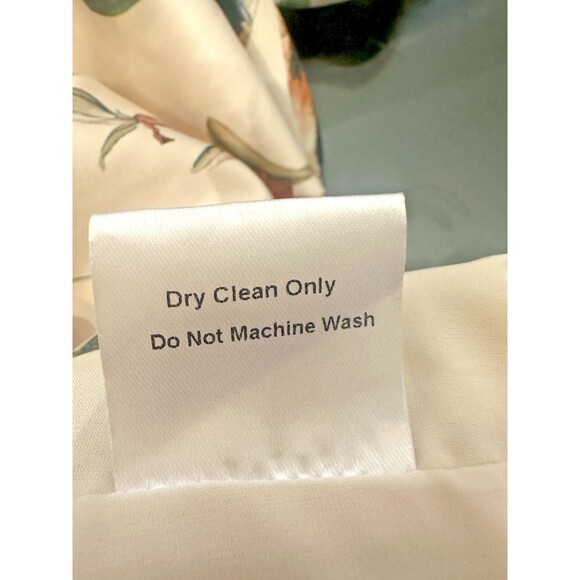 The Brand Label Women Sz L Botanical Floral Print Puff Sleeve Crop Boho Top NWT - Picture 8 of 10